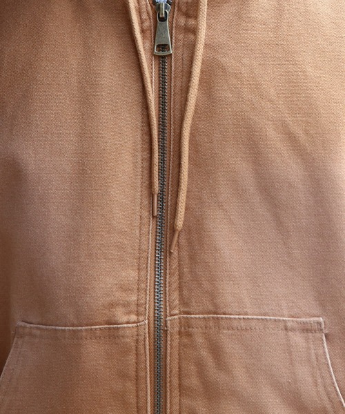 ８(eight)（エイト）の「ダックZIP UPパーカー（ブルゾン・メンズ・チャコール/ブルー系その他/キャメル/ブラック系その他・MEDIUM/LARGE）」の9枚目の写真