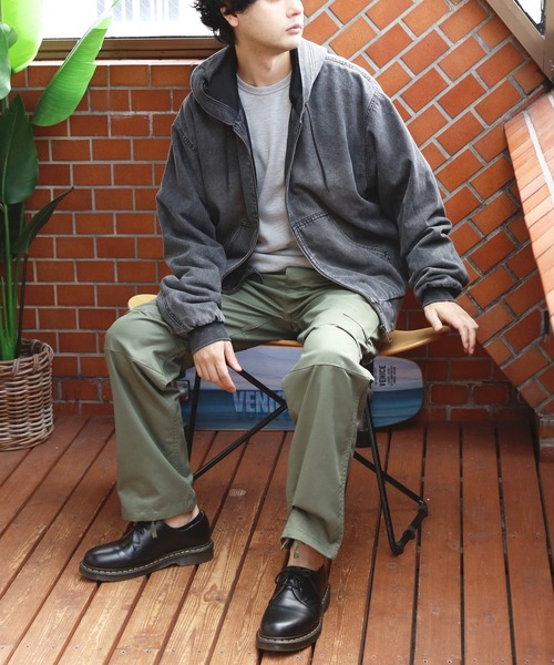 ８(eight)（エイト）の「ダックZIP UPパーカー（ブルゾン・メンズ・チャコール/ブルー系その他/キャメル/ブラック系その他・MEDIUM/LARGE）」の10枚目の写真