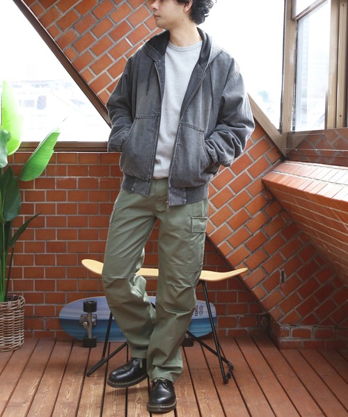 ８(eight)（エイト）の「ダックZIP UPパーカー（ブルゾン・メンズ・チャコール/ブルー系その他/キャメル/ブラック系その他・MEDIUM/LARGE）」の13枚目の写真