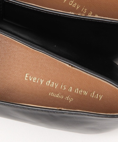 studio CLIP（スタディオクリップ）の「アソートスクエアパンプス（パンプス・レディース・ブラック/ベージュ/ダークブラウン・LARGE/MEDIUM）」の19枚目の写真