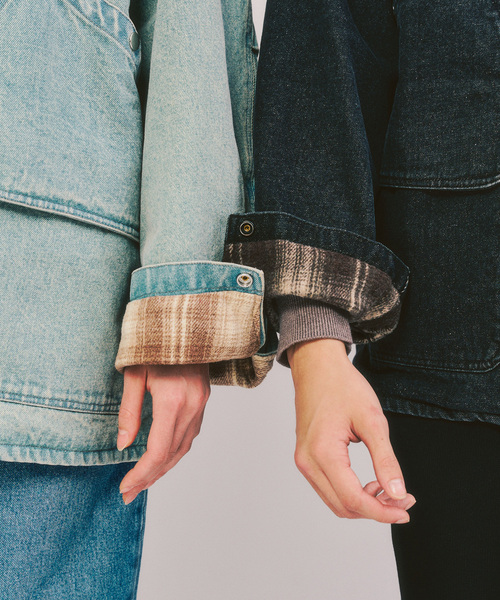 417 EDIFICE（フォーワンセブンエディフィス）の「ツイル ハンティングジャケット（その他アウター・メンズ・ブラック/ネイビー・MEDIUM/LARGE）」の6枚目の写真