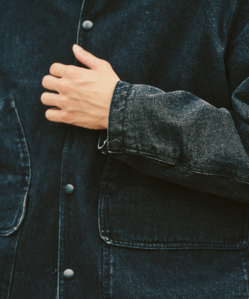 417 EDIFICE（フォーワンセブンエディフィス）の「ツイル ハンティングジャケット（その他アウター・メンズ・ブラック/ネイビー・MEDIUM/LARGE）」の20枚目の写真