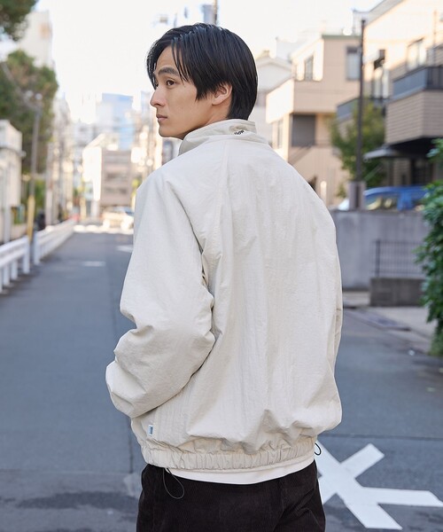 DISCUS(ディスカス)の「DISCUS(ディスカス)別注裏フリースブルゾン(ブルゾン・メンズ・ネイビー/ダークグレー/オフホワイト・M/S/XL/L)」の6枚目の写真