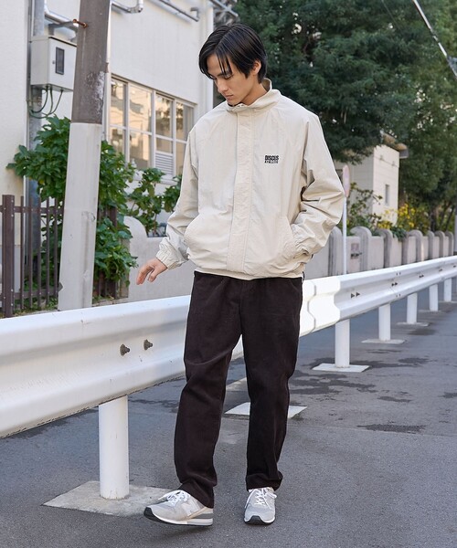 DISCUS(ディスカス)の「DISCUS(ディスカス)別注裏フリースブルゾン(ブルゾン・メンズ・ネイビー/ダークグレー/オフホワイト・M/S/XL/L)」の9枚目の写真