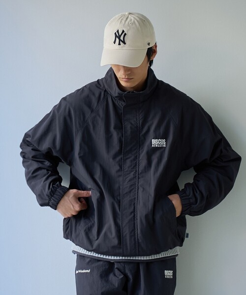 DISCUS(ディスカス)の「DISCUS(ディスカス)別注裏フリースブルゾン(ブルゾン・メンズ・ネイビー/ダークグレー/オフホワイト・M/S/XL/L)」の13枚目の写真