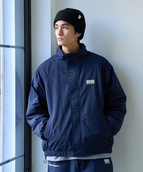 DISCUS(ディスカス)の「DISCUS(ディスカス)別注裏フリースブルゾン(ブルゾン・メンズ・ネイビー/ダークグレー/オフホワイト・M/S/XL/L)」の21枚目の写真