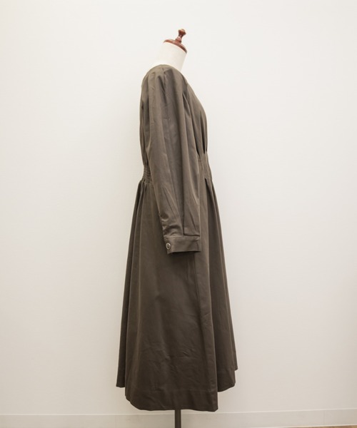 CLETTE(クレット)の「CLETTEオリジナルフロントジップウエストタックワンピース(ワンピース・レディース・パープル/カーキ/ブラック・LL/3L/4L)」の19枚目の写真
