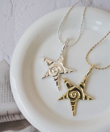 SORUTT（ソルト）の「【 SORUTT / ソルト 】 スパイラルスター ネックレス（ネックレス）」