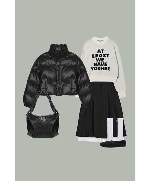 NICK&NICOLE(ニックアンドニコール)の「NICOLE PINTUCK LAYERED LONG SKIRT_BLACK(スカート・レディース・その他・FREE)」の14枚目の写真