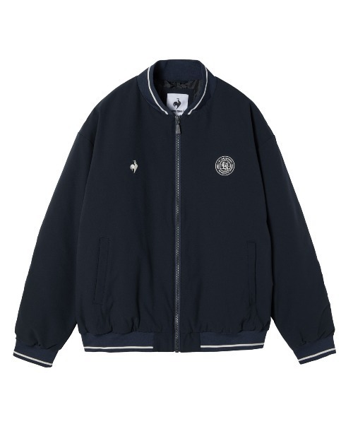 le coq sportif（ルコックスポルティフ）の「中わたブルゾン（ブルゾン・レディース・グリーン/ネイビー・M/L）」の2枚目の写真