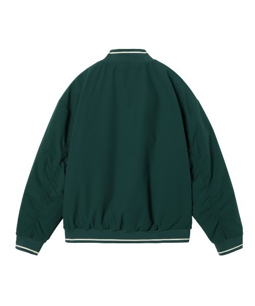 le coq sportif（ルコックスポルティフ）の「中わたブルゾン（ブルゾン・レディース・グリーン/ネイビー・M/L）」の3枚目の写真