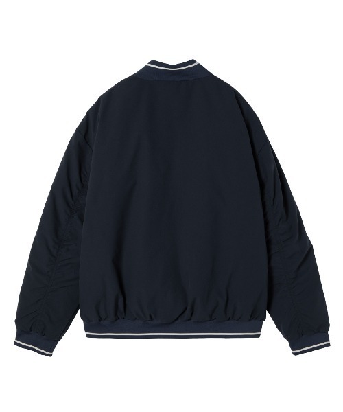 le coq sportif（ルコックスポルティフ）の「中わたブルゾン（ブルゾン・レディース・グリーン/ネイビー・M/L）」の5枚目の写真