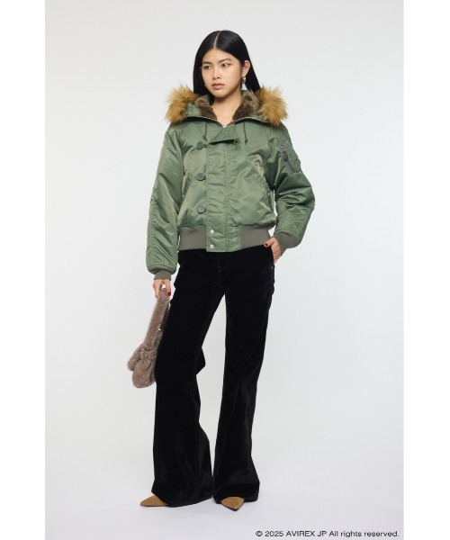 MOUSSY（マウジー）の「AVIREX N2-B（その他アウター）」 - WEAR