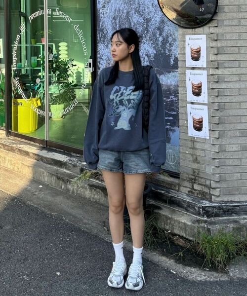 GAKKAI UNIONS(ガッカイユニオンズ)の「ハッピーキャンパルピグメントマンツーマンファントムピンク(スウェット・レディース・その他・SMALL/MEDIUM/LARGE/X-LARGE)」の8枚目の写真