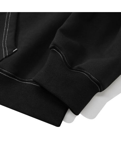 F.ILLUMINATE(フィルミネイト)の「オーバーサイズシノグラフダダミフードパーカー-ブラック(パーカー・レディース・その他・SMALL/MEDIUM)」の4枚目の写真