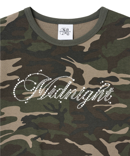 Midnight Move（ミッドナイトムーブ）の「camo t (khaki)（Tシャツ/カットソー・レディース・その他・FREE）」の2枚目の写真