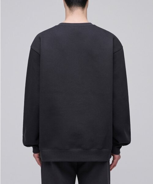 MUSINSA STANDARD（ムシンサスタンダード）の「起毛スウェットシャツ [ダークグレー]（スウェット・メンズ・その他・SMALL/MEDIUM）」の4枚目の写真