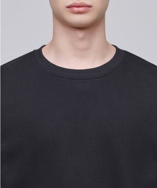 MUSINSA STANDARD（ムシンサスタンダード）の「起毛スウェットシャツ [ダークグレー]（スウェット・メンズ・その他・SMALL/MEDIUM）」の6枚目の写真