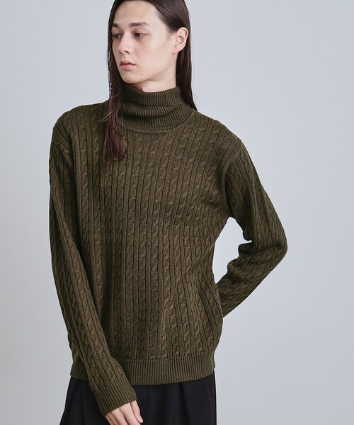セール】ケーブルタートルニット（ニット/セーター）｜tk.TAKEO