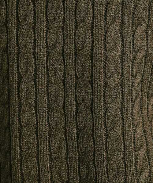 tk.TAKEO KIKUCHI（ティーケータケオキクチ）の「ケーブルタートルニット（ニット/セーター・メンズ・ブラウン系その他/チャコール/ブラック/オフホワイト・04/03/02）」の16枚目の写真