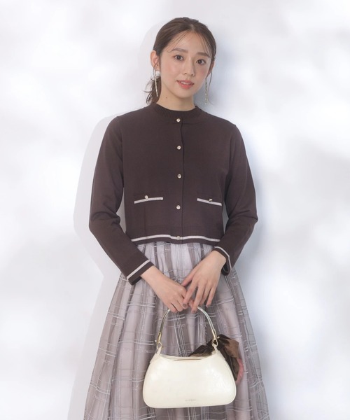 JUSGLITTY（ジャスグリッティー）の「ハイネックアンサンブル（ニット/セーター・レディース・オフホワイト/ブラウン/チャコールグレー/ピンクベージュ/ミント・2）」の19枚目の写真