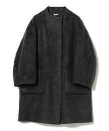 EFFE BEAMS（エッフェビームス）の「シャギー コート（ノーカラーコート）」