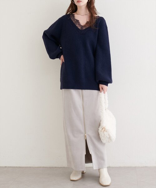 natural couture（ナチュラルクチュール）の「【WEB限定】レースV