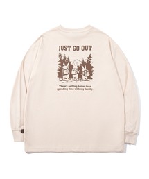 S'more（スモア）の「S'more/Just Go Out L/S Tee ジャストゴーアウトロングスリーブTシャツ（Tシャツ/カットソー）」