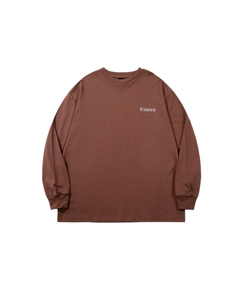 S'more(スモア)の「S'more/Just Go Out L/S Tee ジャストゴーアウトロングスリーブTシャツ(Tシャツ/カットソー・レディース・ブラウン/ベージュ・X-LARGE/SMALL/MEDIUM/LARGE)」の19枚目の写真