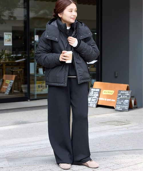 JOURNAL STANDARD（ジャーナルスタンダード）の「《WEB限定追加2》ウォッシャブルTEXBRID ワイドパンツ（その他パンツ・レディース・チャコールグレー/ブラウン/ブラック・FREE）」の21枚目の写真