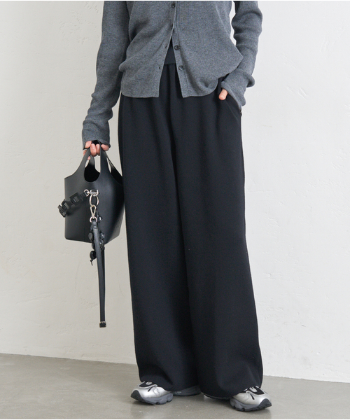 24年春夏新作！ジャーナルスタンダードワイドパンツ　定価18,700円 JOURNAL STANDARD（ジャーナルスタンダード） パンツ 「追加4」ウール