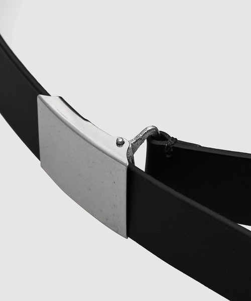 COMME des GARCONS HOMME（コム デ ギャルソン・オム）の「STEER OIL SMOOTH LEATHER BELT〈30mm〉（ベルト・メンズ・ブラック・ONE SIZE）」の2枚目の写真