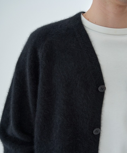 ESTNATION（エストネーション）の「ESTNATION / ファーニット カーディガン（カーディガン/ボレロ・メンズ・ブラック/アイボリー・MEDIUM/LARGE）」の12枚目の写真