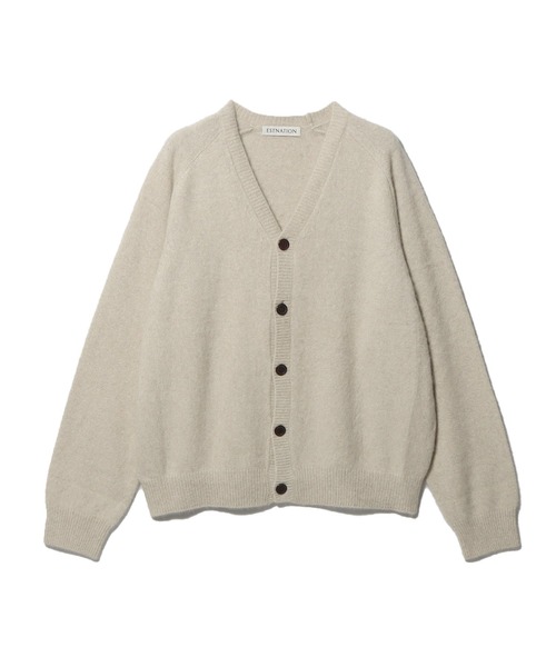 ESTNATION（エストネーション）の「ESTNATION / ファーニット カーディガン（カーディガン/ボレロ・メンズ・ブラック/アイボリー・MEDIUM/LARGE）」の20枚目の写真