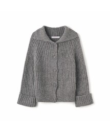 LENINA（レニーナ）の「SOLA high neck knit cardigan_GRAY（カーディガン/ボレロ）」