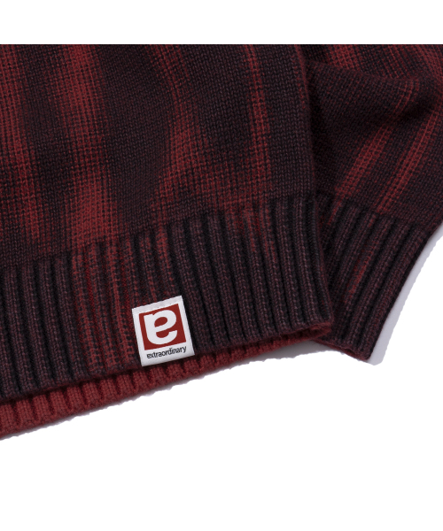EXTRAORDINARY(エクストラオーディナリー)の「NORTHERN LIGHT SWEATER RED(ニット/セーター・メンズ・その他・X-LARGE/LARGE)」の4枚目の写真