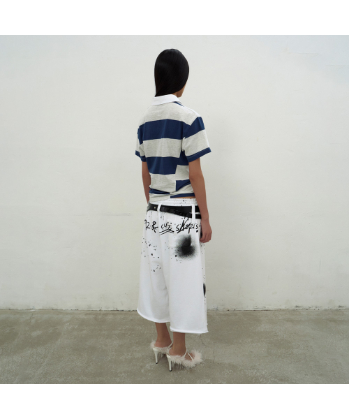 LCDC TM(エルシーディーシーティーエム)の「PRINTED BERMUDA SWEATPANTS (WHITE)(その他パンツ・レディース・ホワイト・OS)」の3枚目の写真