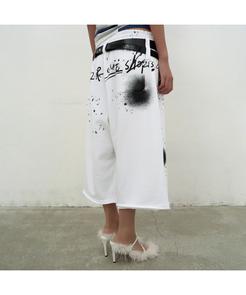 LCDC TM(エルシーディーシーティーエム)の「PRINTED BERMUDA SWEATPANTS (WHITE)(その他パンツ・レディース・ホワイト・OS)」の6枚目の写真