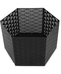 S'more（スモア）の「【 和柄6面焚火台 】 焚き火台＆横長天板＆収納袋セット（アウトドアグッズ）」