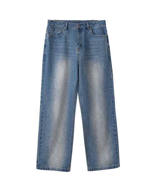 YALE(イェール)の「ウィメンズストレートデニムパンツ_ブルー(デニムパンツ・レディース・その他・SMALL/MEDIUM)」の2枚目の写真