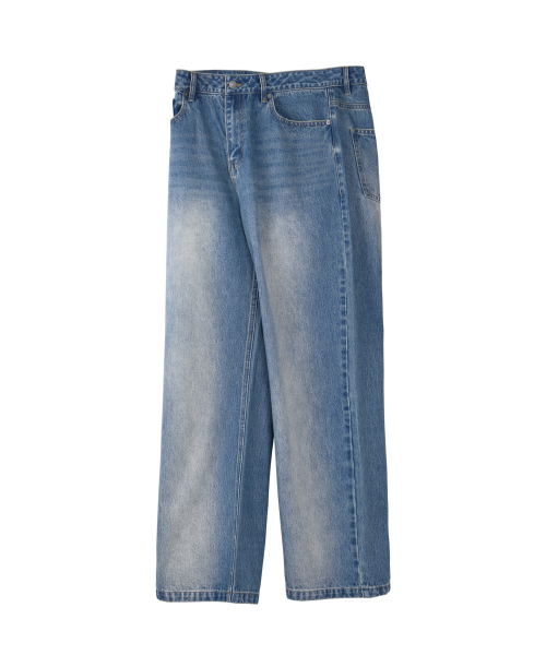 YALE(イェール)の「ウィメンズストレートデニムパンツ_ブルー(デニムパンツ・レディース・その他・SMALL/MEDIUM)」の4枚目の写真