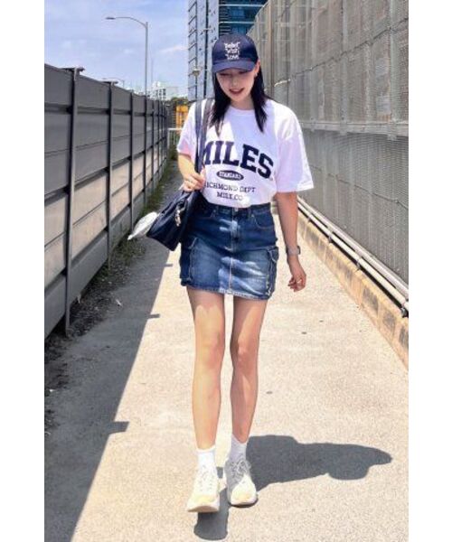 THE MILE（ザマイル）の「MILES RICHMOND CREW [WHITE]（Tシャツ/カットソー・メンズ・その他・LARGE/MEDIUM/SMALL/X-LARGE/X-SMALL）」の6枚目の写真