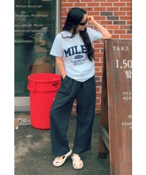 THE MILE（ザマイル）の「MILES RICHMOND CREW [WHITE]（Tシャツ/カットソー・メンズ・その他・LARGE/MEDIUM/SMALL/X-LARGE/X-SMALL）」の7枚目の写真