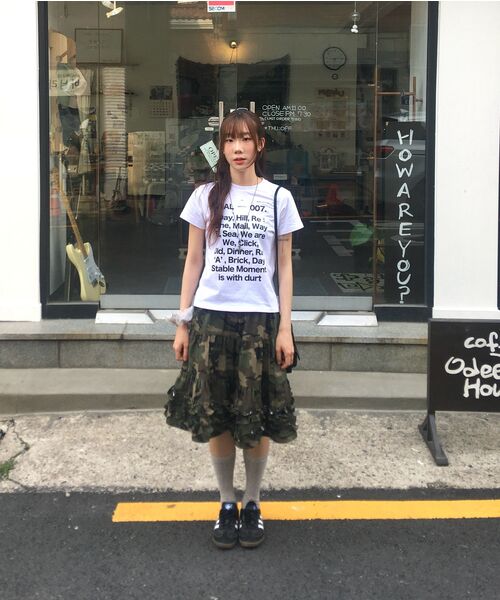 DURTの「OUR DAILY CROP TEE (WHITE)(Tシャツ/カットソー・レディース・その他・OS)」の11枚目の写真