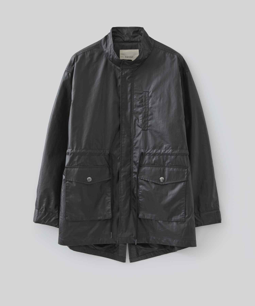コーティングM65フィッシュテールジャケット（ブラック）