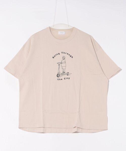 FOV(フォブ)の「フォブ Going Through Tシャツ(Tシャツ/カットソー・レディース・ブラック/ベージュ系その他/ホワイト・F)」の3枚目の写真