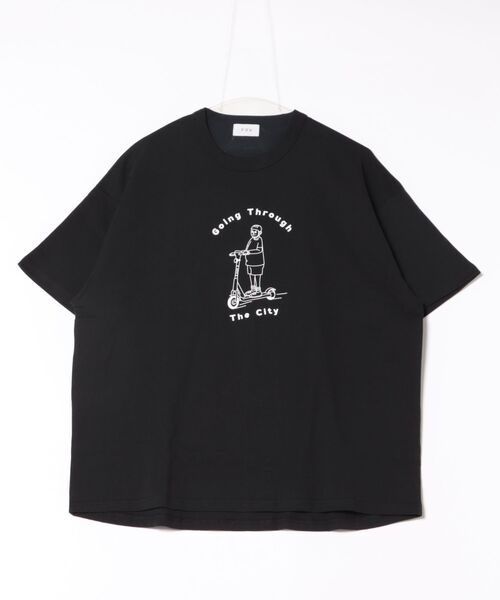 FOV(フォブ)の「フォブ Going Through Tシャツ(Tシャツ/カットソー・レディース・ブラック/ベージュ系その他/ホワイト・F)」の10枚目の写真