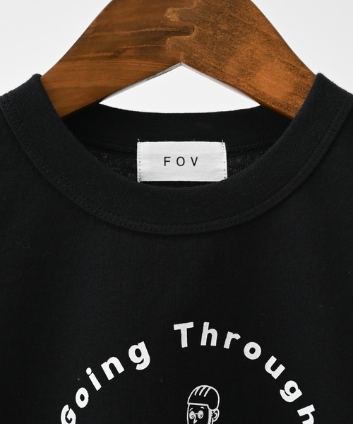 FOV(フォブ)の「フォブ Going Through Tシャツ(Tシャツ/カットソー・レディース・ブラック/ベージュ系その他/ホワイト・F)」の9枚目の写真