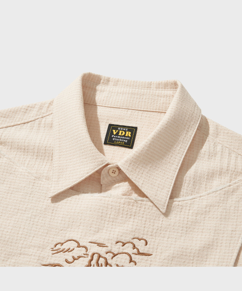 VDR（ブイディアール）の「BIB SHIRTS [Vanilla]（シャツ/ブラウス・メンズ・その他・MEDIUM/LARGE/X-LARGE）」の3枚目の写真