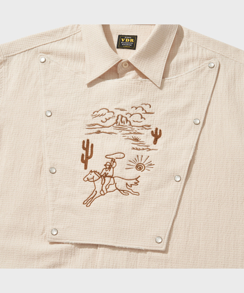 VDR（ブイディアール）の「BIB SHIRTS [Vanilla]（シャツ/ブラウス・メンズ・その他・MEDIUM/LARGE/X-LARGE）」の4枚目の写真